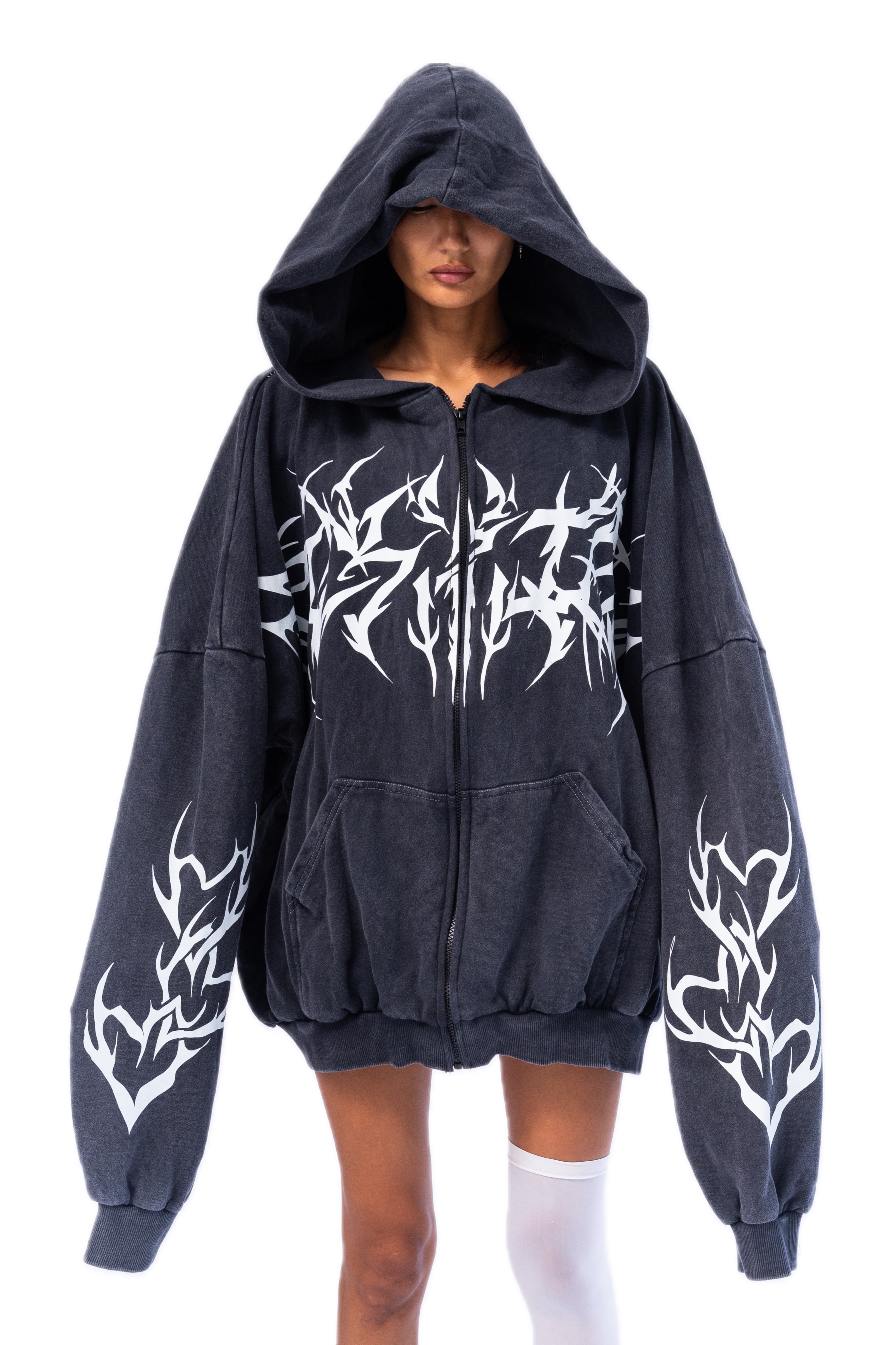 ZIP HOODIE FIRE.