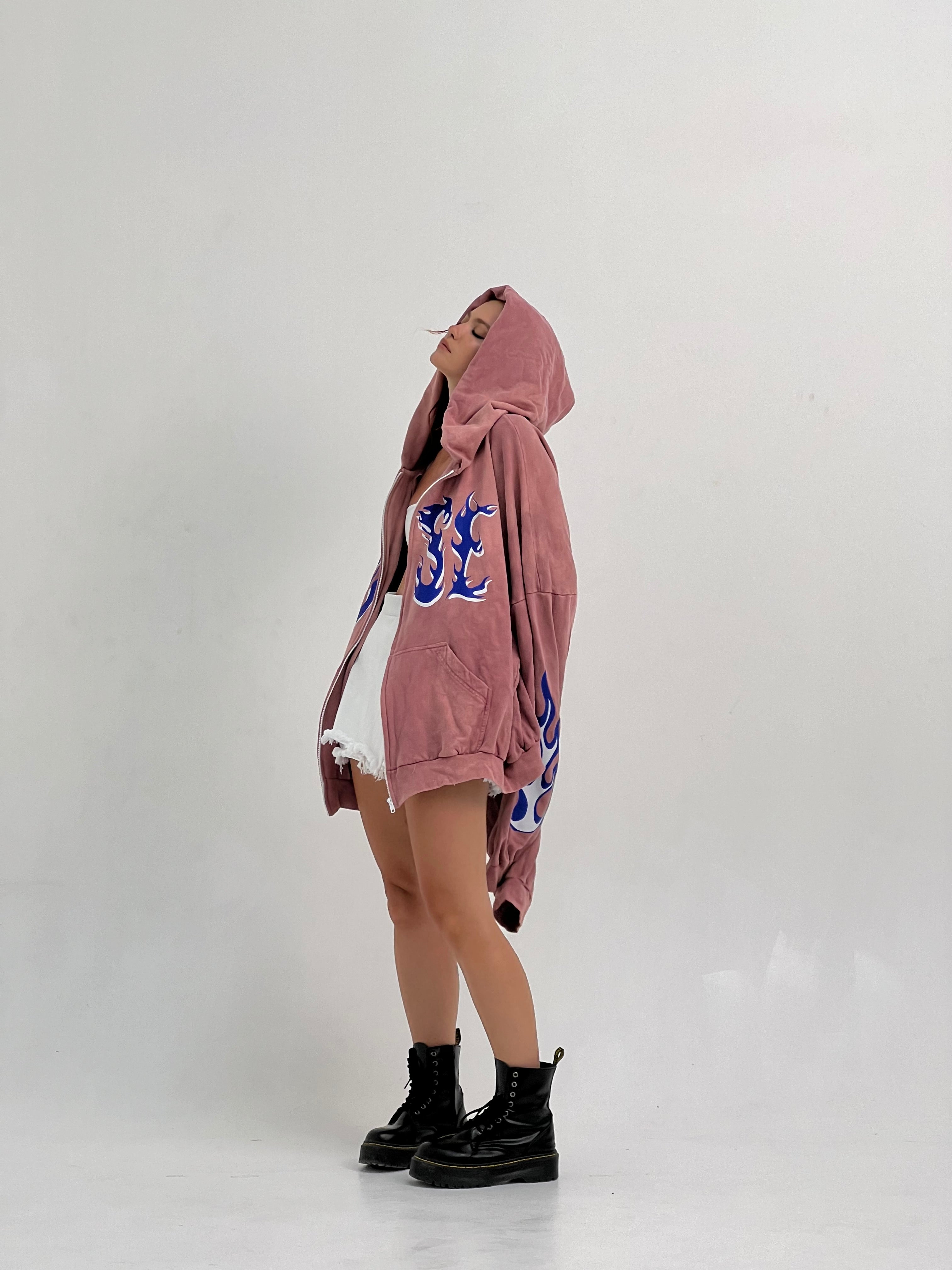 ZIP HOODIE FIRE.