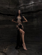 DZIANINOWA SUKIENKA.