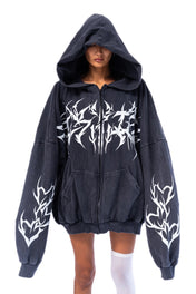 ZIP HOODIE FIRE.