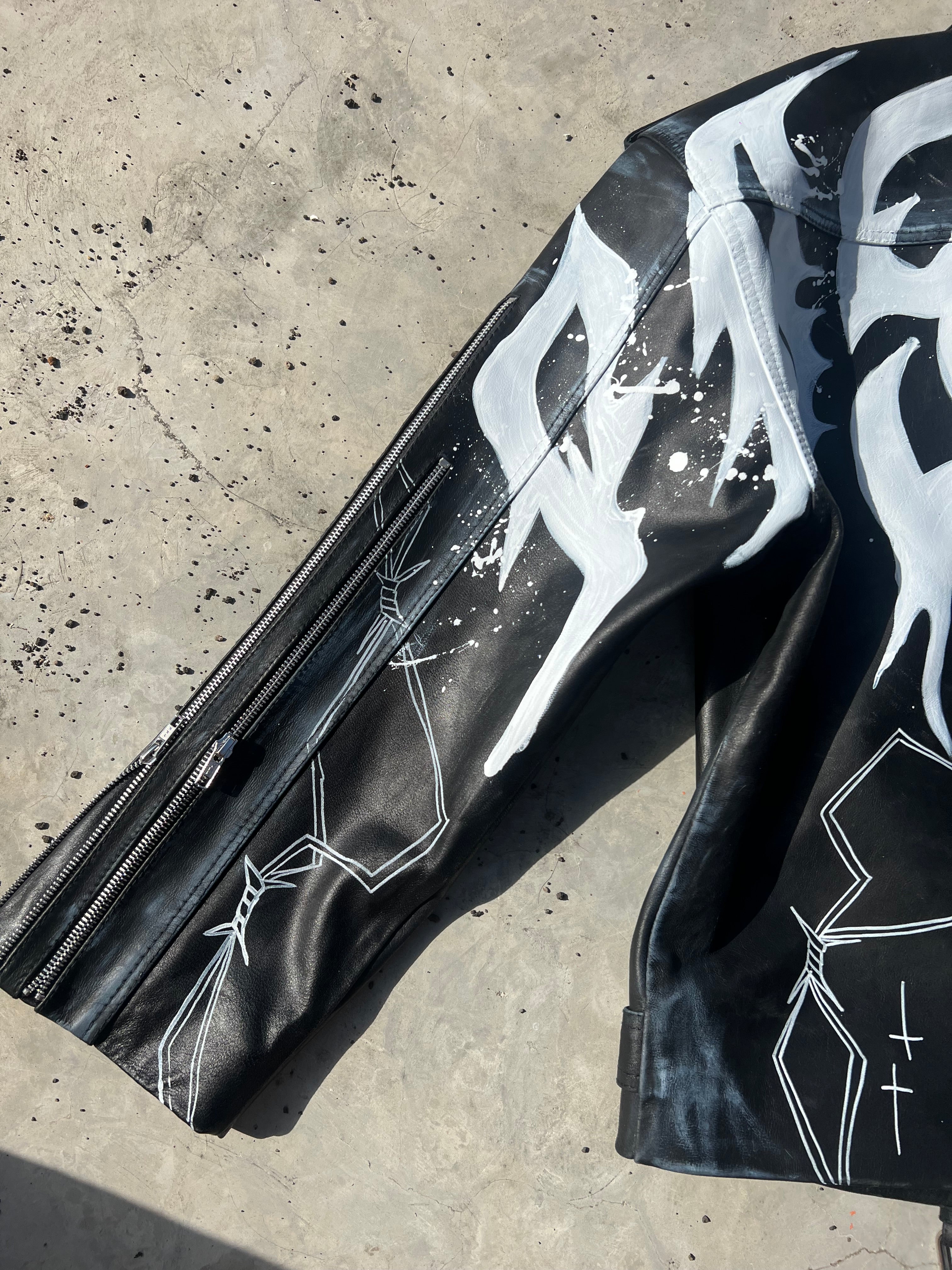 Custom leather jacket rm