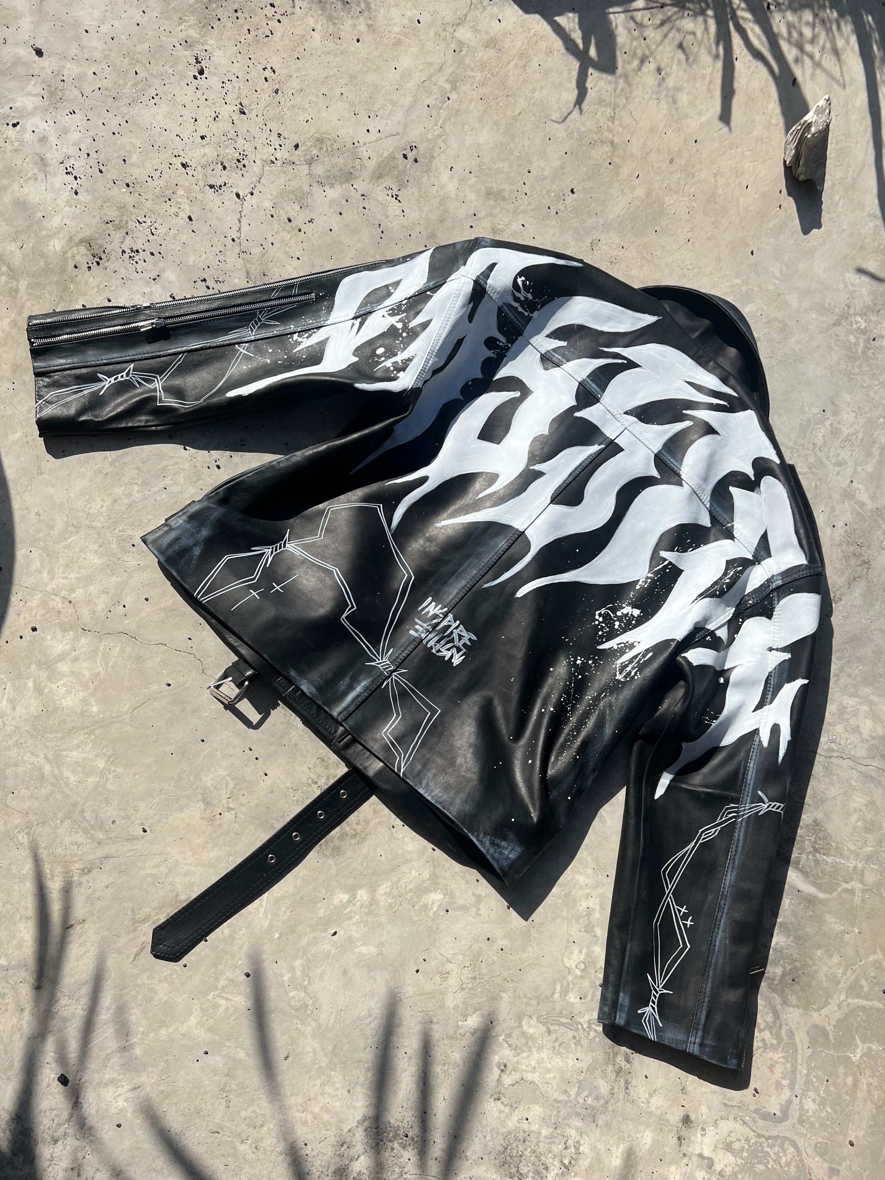 Custom leather jacket rm