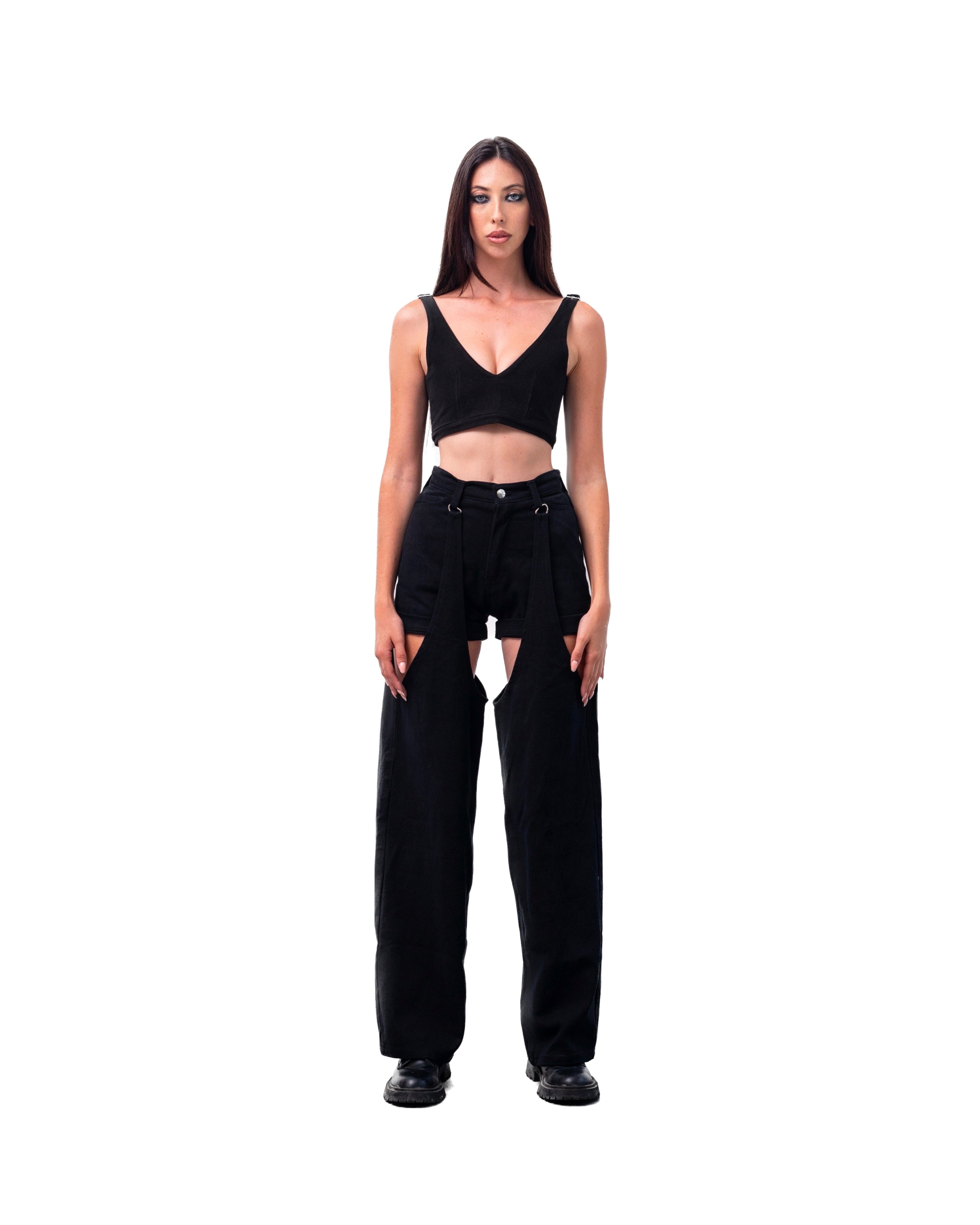 PANTALONES CORTOS VAQUEROS.