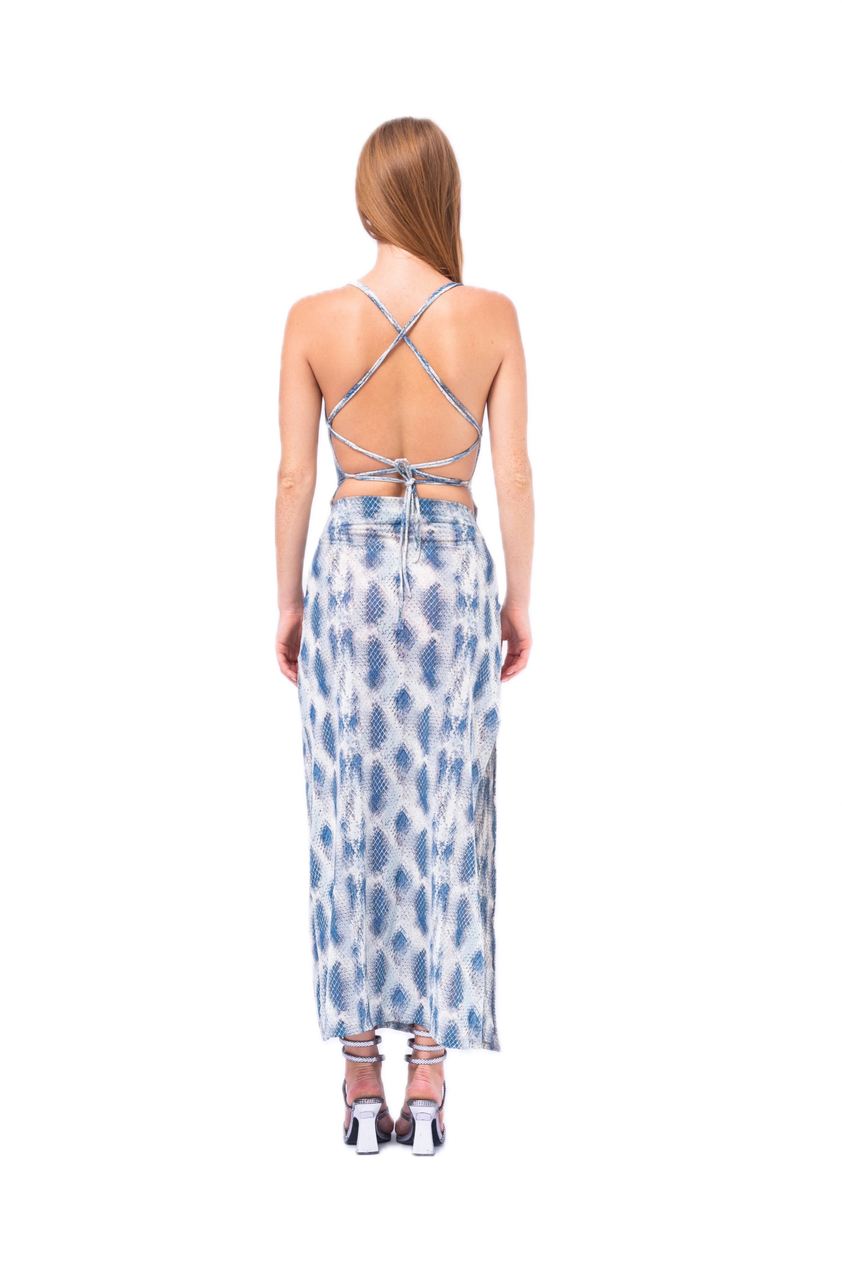 DRESS TRANSPARENT SNAKE