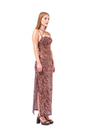 DRESS TRANSPARENT ZEBRA