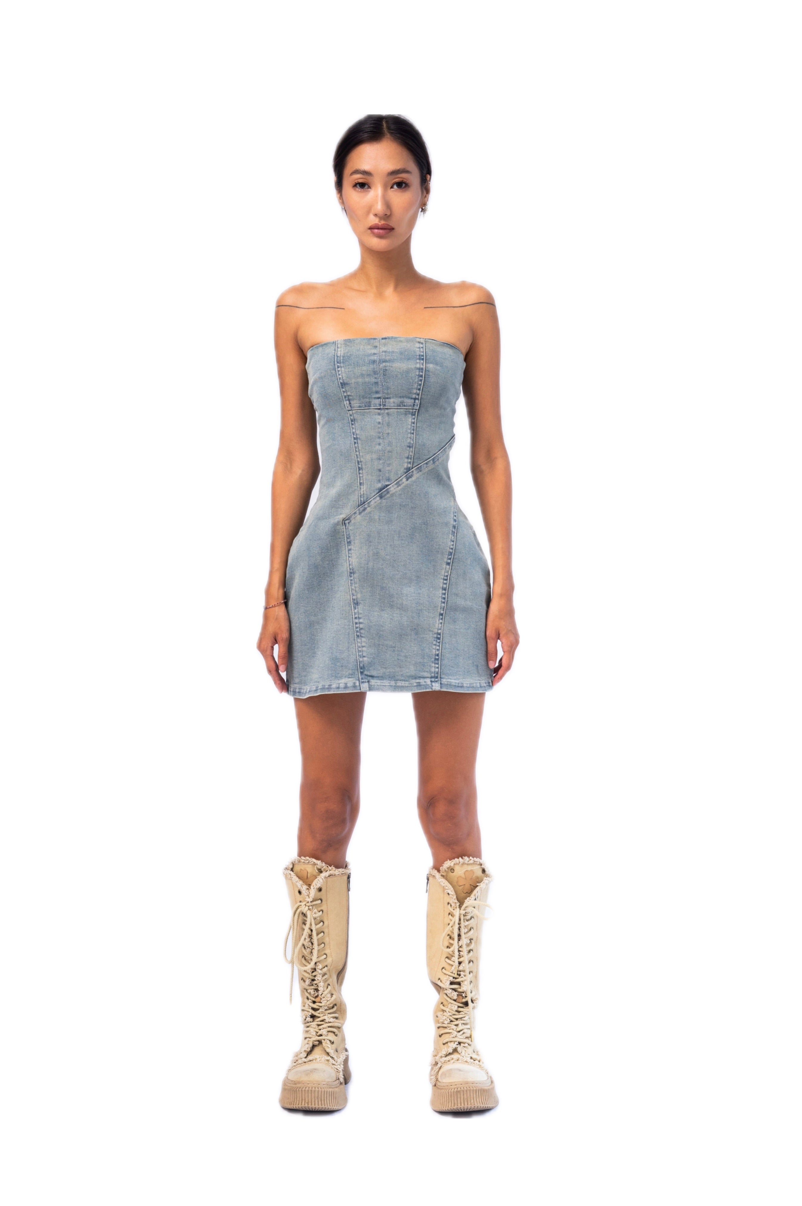 DRESS DENIM MINI.