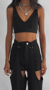 PANTALONES CORTOS VAQUEROS.